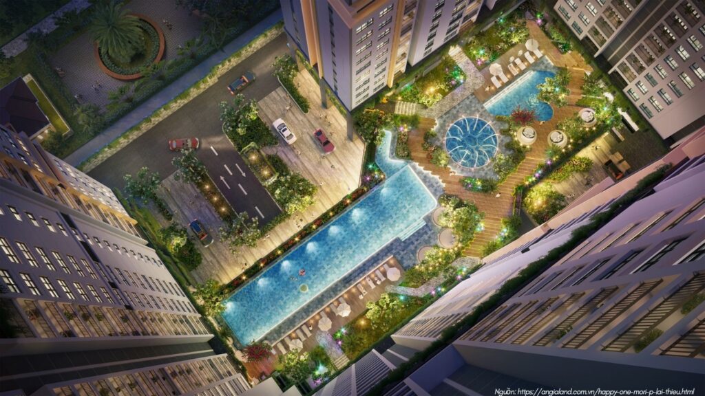 tiến độ xây dựng Happy One Mori