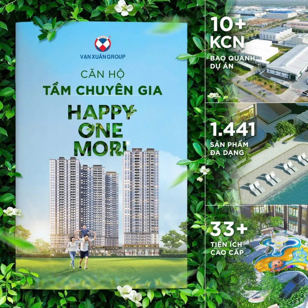 Ưu Đãi Happy One Mori Lãi Suất 0% 36 Tháng