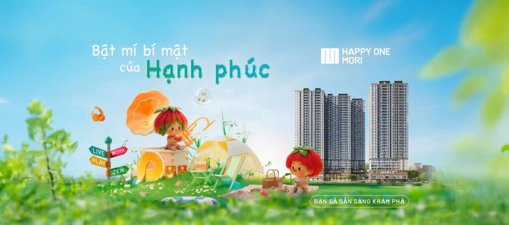 CĂN HỘ HAPPY ONE MORI TRẢ GÓP